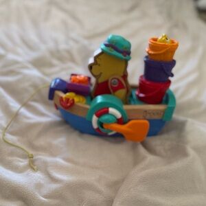 Fisher price Winnie the Pooh Vintage Wooden Pull-Along Toy